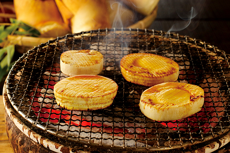 画像:焼き筍